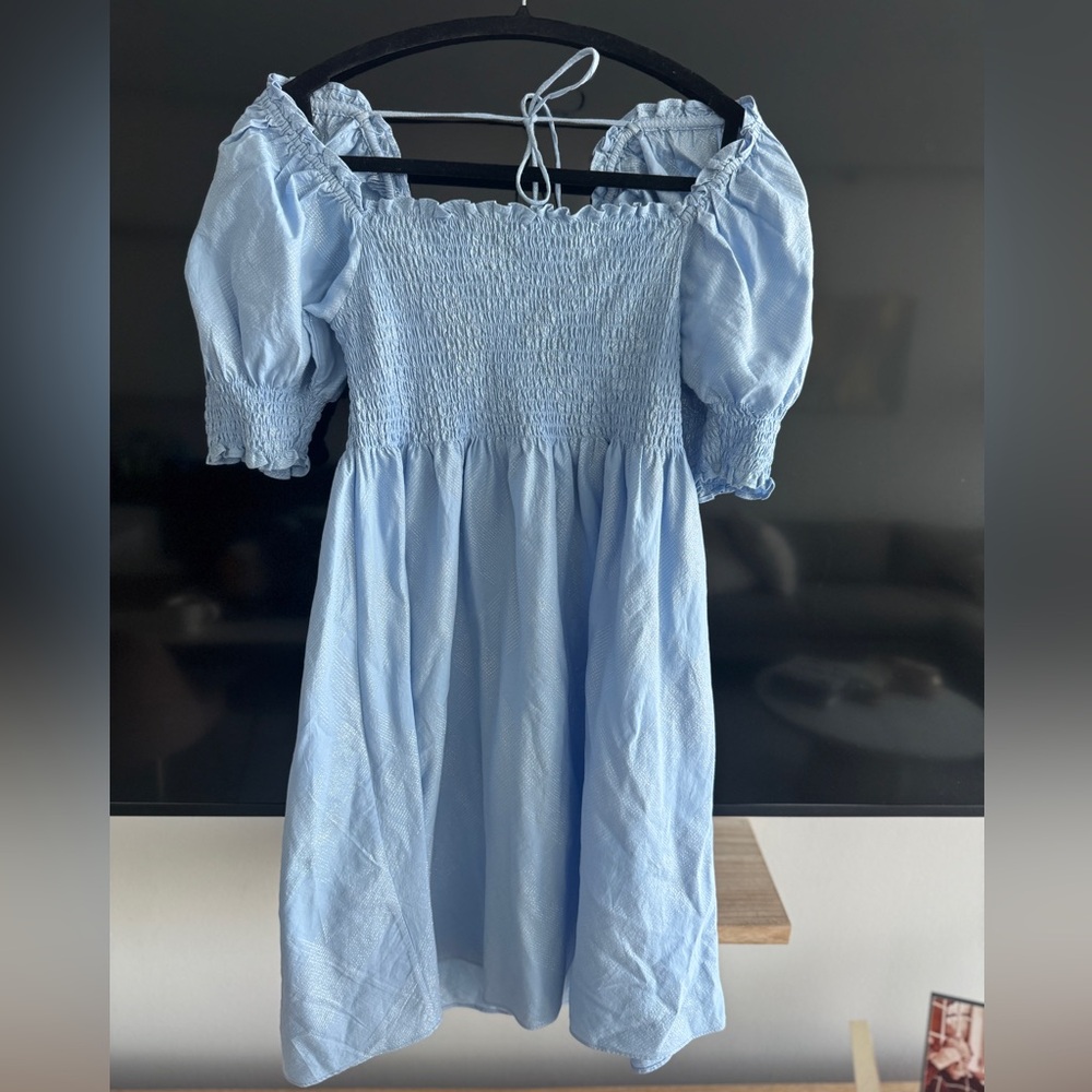 Hill House Light Blue Dress
